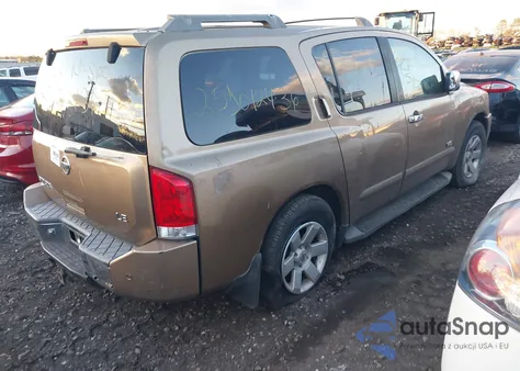 2005 Nissan Armada Le z USA, uszkodzony, nr VIN 5N1AA08B65N702126